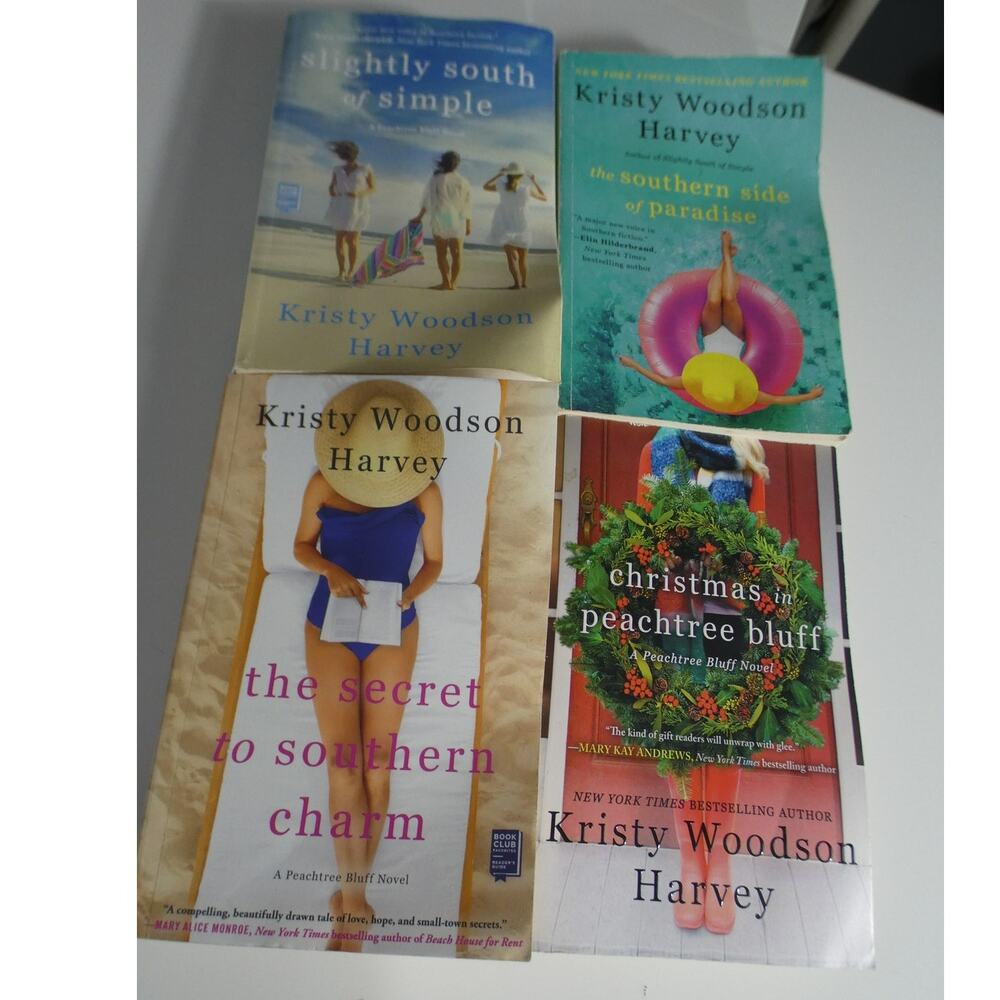 Kristy Woodson Harvey Lot of 4 books Romance Fiction